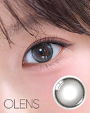Olens Glowy Tear Gray 1 Month (2pcs)
