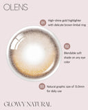 Olens Glowy Natural Latte Brown 1 Day