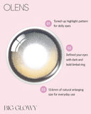 Olens Big Glowy Mocha Brown 1 Month (2pcs)