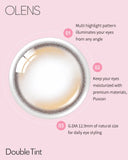 Olens Double Tint Brown 1 Day (20pcs)