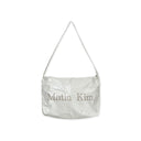 Matin Kim GLOSSY LIGHT TWO WAY BAG IN IVORY