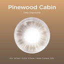 moody Pinewood Cabin | Daily 10pc