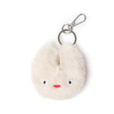 SAMO ONDOH tokiyom keychain eco fur ivory