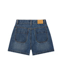 Wacky Willy Women's 3-Part Denim Shorts Blue
