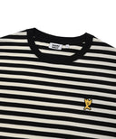 Wacky Willy Basic stripe short-sleeve T-shirt black