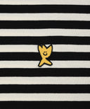 Wacky Willy Basic stripe short-sleeve T-shirt black