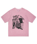Mahagrid    DON’T PANIC PIGMENT TEE[PINK]