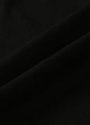 ASON  SQUARE LINE TEE / BLACK