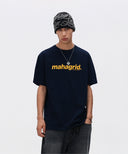 Mahagrid     BASIC LOGO TEE[NAVY]