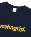 Mahagrid     BASIC LOGO TEE[NAVY]