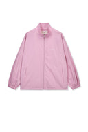 Matin Kim BACK LOGO HIGH NECK JUMPER IN PINK