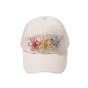 ONGO  | One, two, three, flower knot Cap_Cream Ivory
