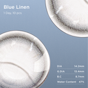 Moody  GlowyLock™ Blue Linen | Daily