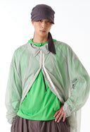 OPEN YY  LINEN TIE-UP HAT, CHARCOAL