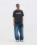 Mahagrid      BASIC LOGO TEE[CHARCOAL]