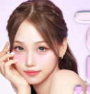 LENBLING     Vijelle Misty Grey|  Monthly  (2pcs）