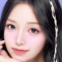 LENBLING     Crystal Tear Gray  |  Monthly  (2pcs)