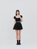 not your rose   [Jenny wears]  Lace square t-shirt (Black)