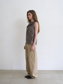 not your rose Celine cowl blouse (Check)