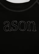 ASON  MONO REGLAN TEE / BLACK