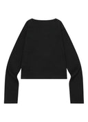 [MUCENT X CAT SAVE THE WORLD] SIGNATURE LOGO LONG SLEEVE T (2 COLORS) [MUSCENT x Cat Save the World] Signature Logo Long Sleeve T-Shirt (2 Colors)