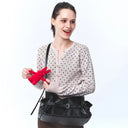 SAMO ONDOH  belt mondo bag M veg black
