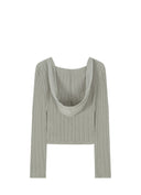 ASON  FLOAT HOODIE / KHAKI GRAY