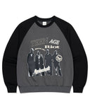 Mahagrid  ANARCHIST SWEATSHIRT[CHARCOAL]
