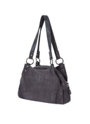 as”on  BONITA MINI BAG / SUEDE CHARCOAL