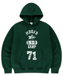 Mahagrid  SKETCH COLLEGE HOODIE [GREEN]